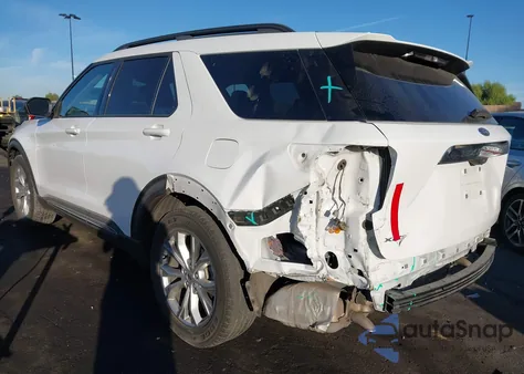 2020 Ford Explorer Xlt из США, поврежденный, VIN 1FMSK7DH3LGC82055